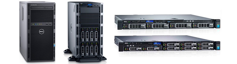Dell PowerEdge R330 и R230, PowerEdge T330 и T130